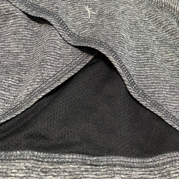 Women's Black/Gray Danskin Now Track Jacket Running Gym Athletic Half Zip Top M - Picture 10 of 11